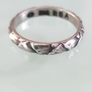 Georg Jensen Stacking Ring , 28A,  Sterling Silver, Size 6.5, vintage